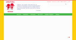Desktop Screenshot of littlefolks.org